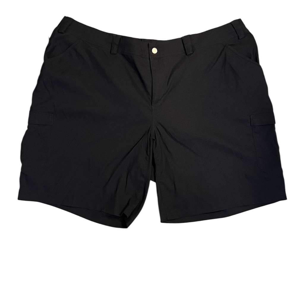 Duluth Trading Co Women’s Charcoal Cargo Shorts size 24